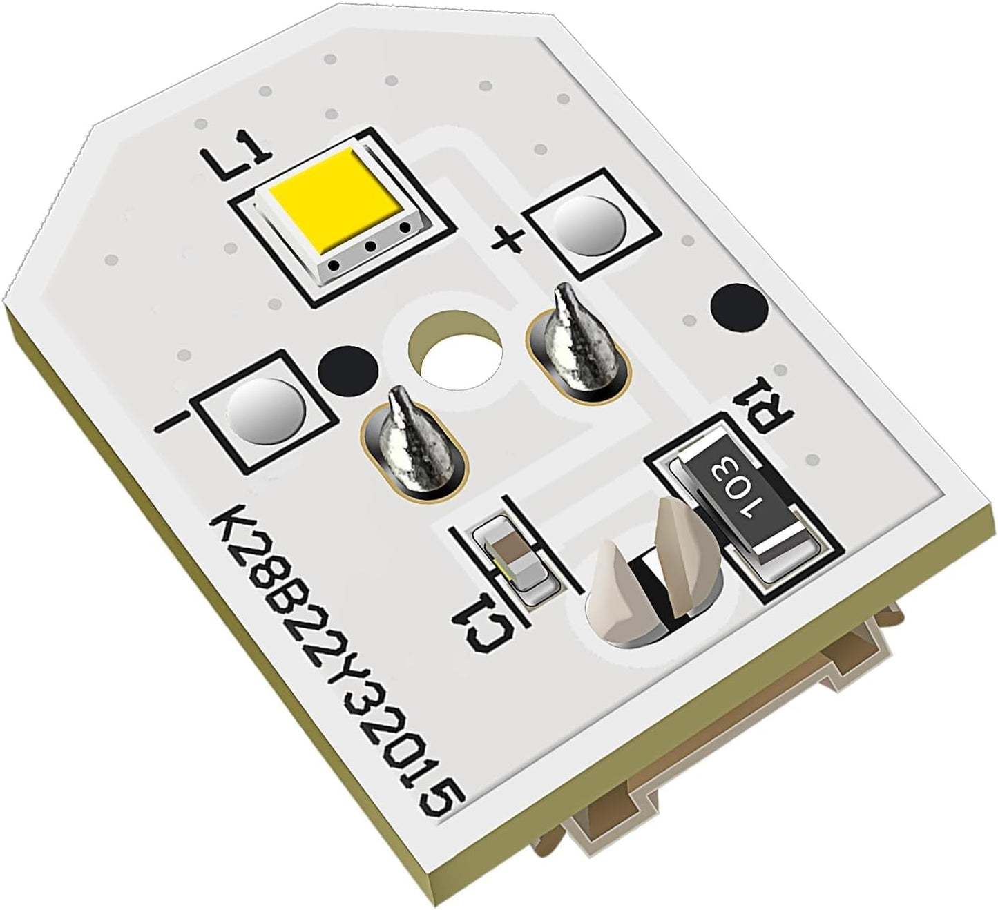 Luz LED para refrigerador GE sin cubierta placa PCB