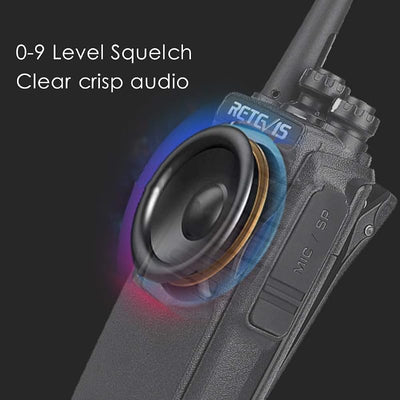 Walkie-Talkies 2 vías recargables auricular senderismo