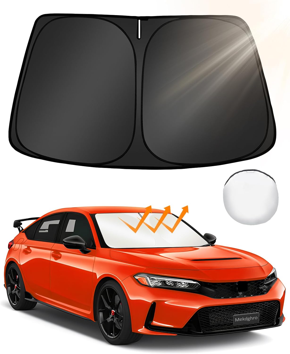 Parasol ajustable Honda Civic 11ª gen 22-26 tela reflectante