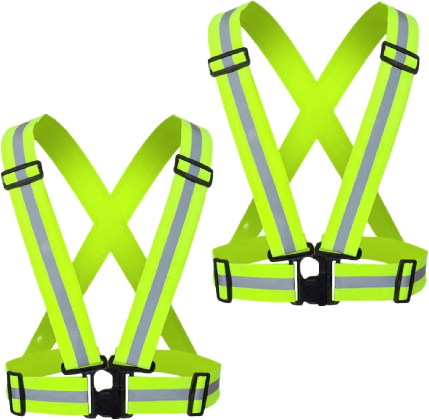 Chaleco reflectante para correr en bici noche