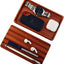 Set 2 bandejas madera organiz. escritorio EDC