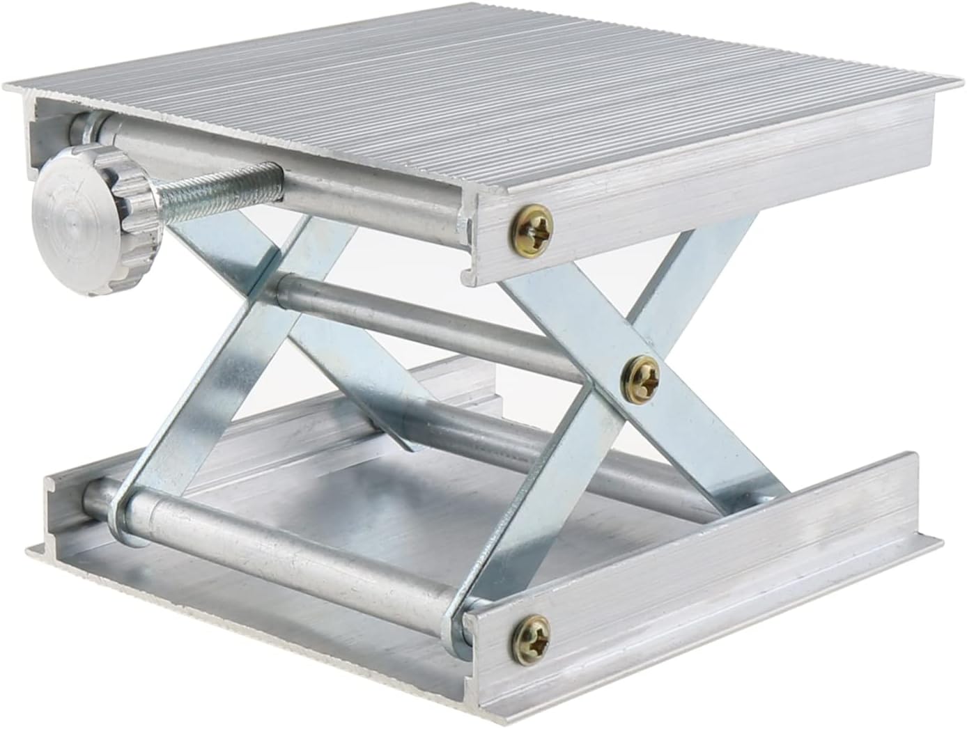 Estante ajustable aluminio soporte elevación laboratorio