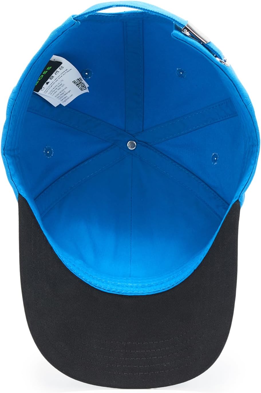 Sombrero algodón sarga con logotipo curvado hombre