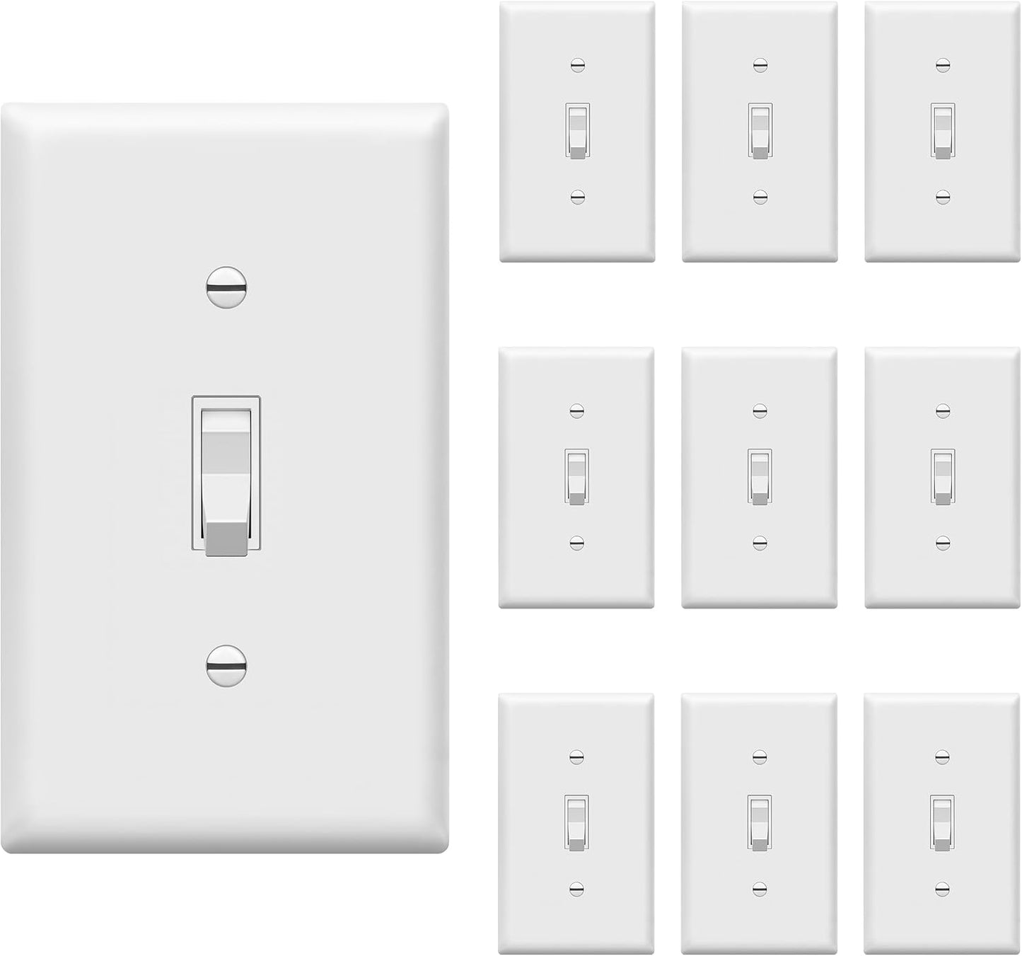 Interruptor luz palanca 3 vías 15A 120V-277V CA UL