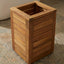Cesta de Basura para Spa en Madera Teak de 6 Galones