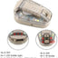 Luz estroboscópica táctica para casco señal visible LED blanca