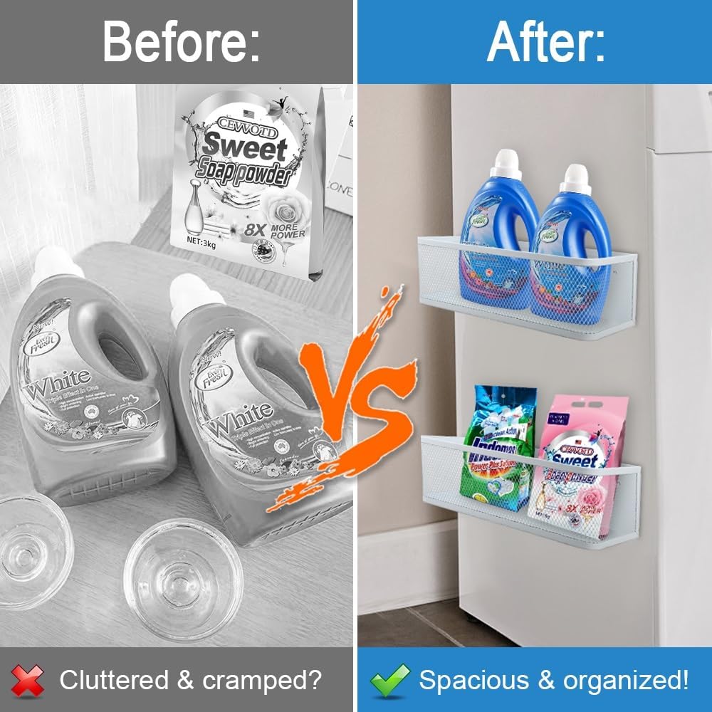 Organiz. magnético lavandería cesta extra grande 16.5lb