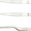 Set 3 Pinzas Acero Inox Multiusos Jardinería Cocina