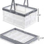 2 Cajas Almacenamiento Plegables Plástico 15L