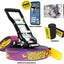 Slackline Surferline 98pies con ropa árbol morado y