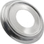 Anillo cubierta boquilla bañera acero inox con junta foam