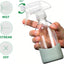 Botella vidrio 8oz con funda silicona spray reutilizable ecológica