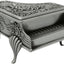 Joyero piano vintage con escultura rosa