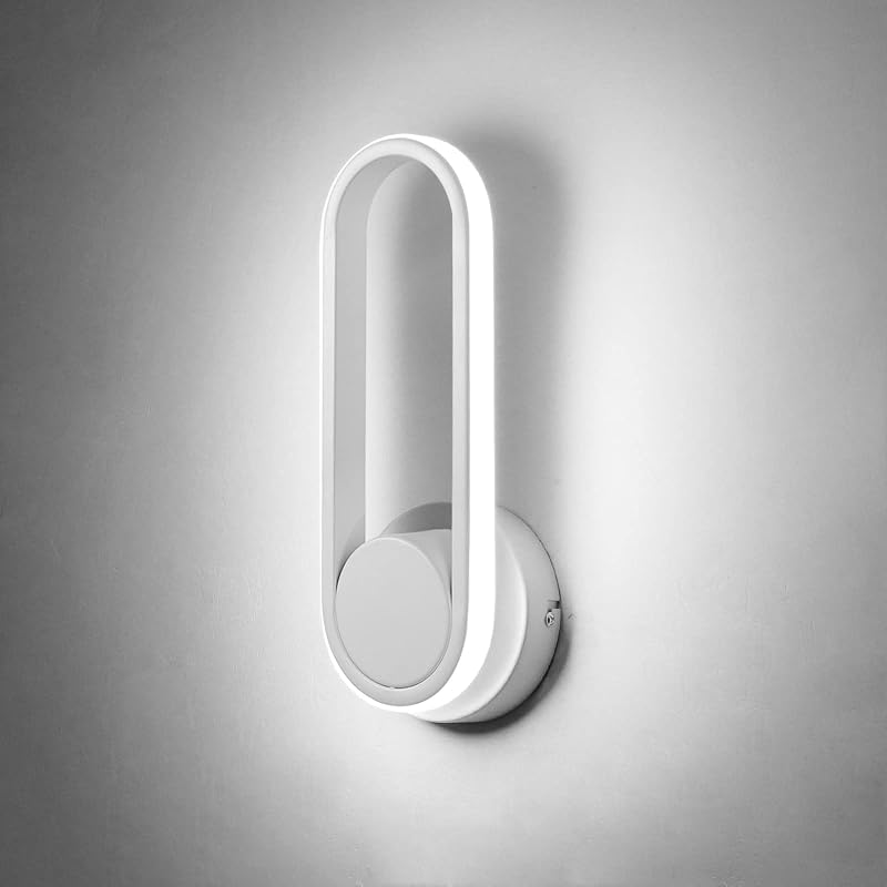 Apliques LED pared 12W 330° giro luz blanca 6000K