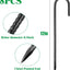 Set estacas metal J con gancho tienda toldo