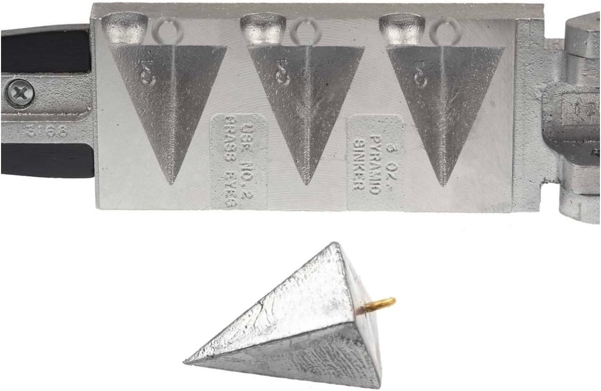 Molde Pirámide Sinker Tamaño 3oz