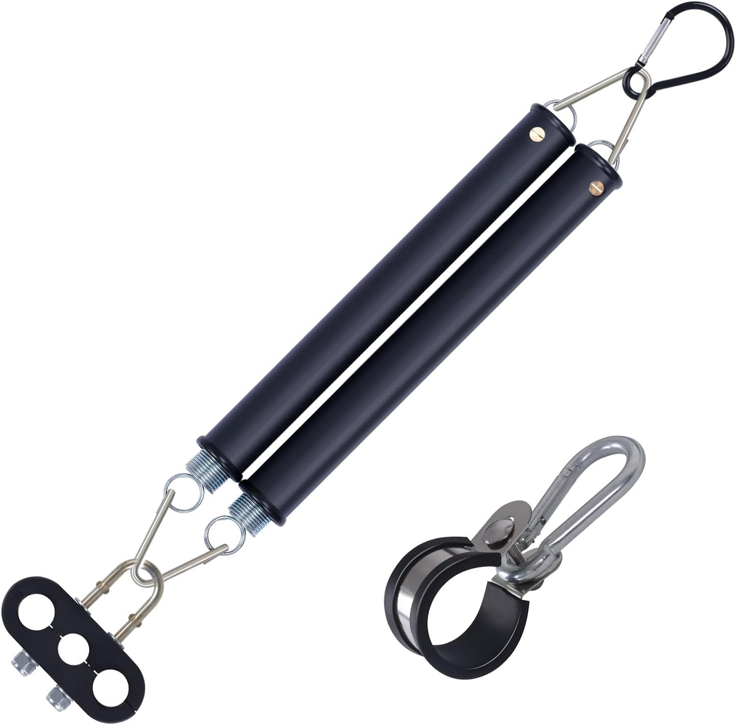 Kit resorte tensor doble 16 soporte manguera 3en1