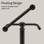 Soporte papel higiénico acero base estable giratorio