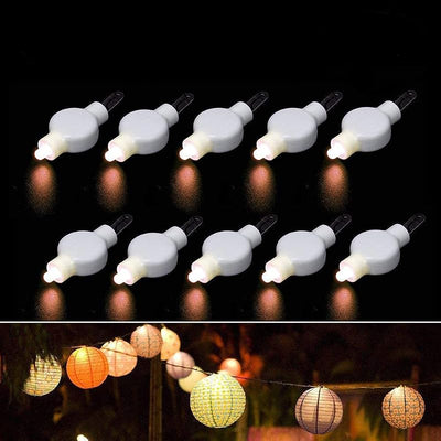 30 Luces LED Faroles Blanco Cálido Colgantes para Bodas