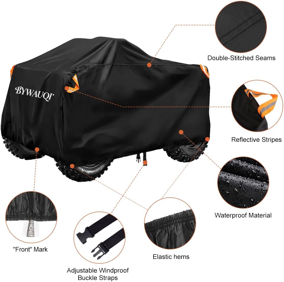 Funda ATV impermeable resistente polvo UV todo clima