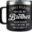 Vaso 14oz regalo Navidad hermano o hermana