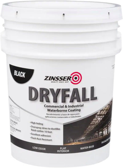 Revestimiento agua Dryfall 5gal negro plano