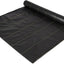Cubierta suelo tejida 3.2oz negro 4x100pies tela duradera