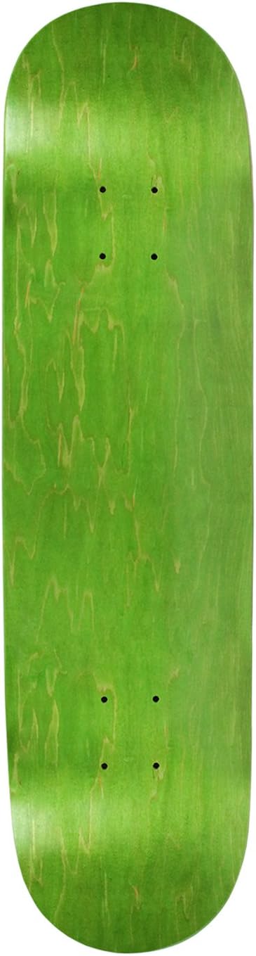 Tabla skate blanco verde manchado 8.25