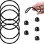 Tapón de goma y anillos sellado para taza Contigo Snapseal