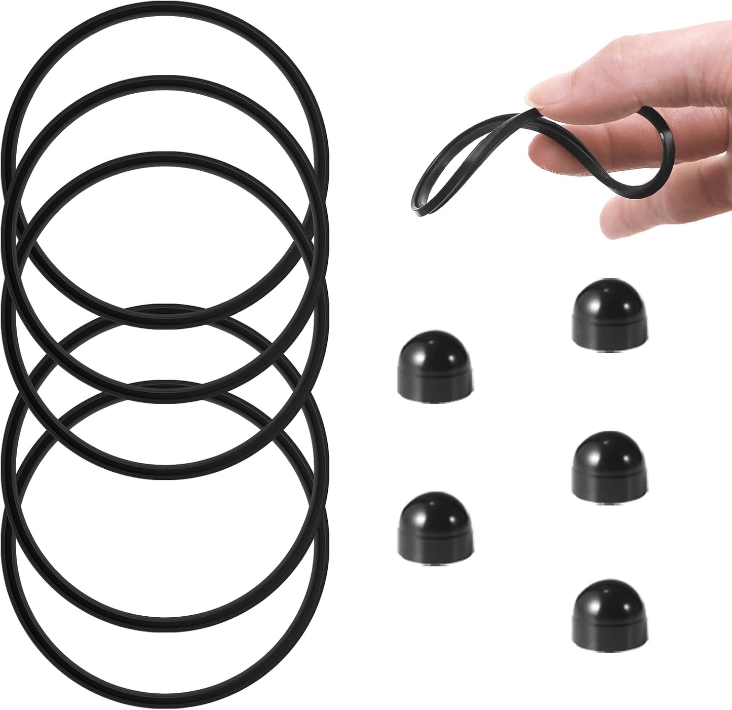 Tapón de goma y anillos sellado para taza Contigo Snapseal