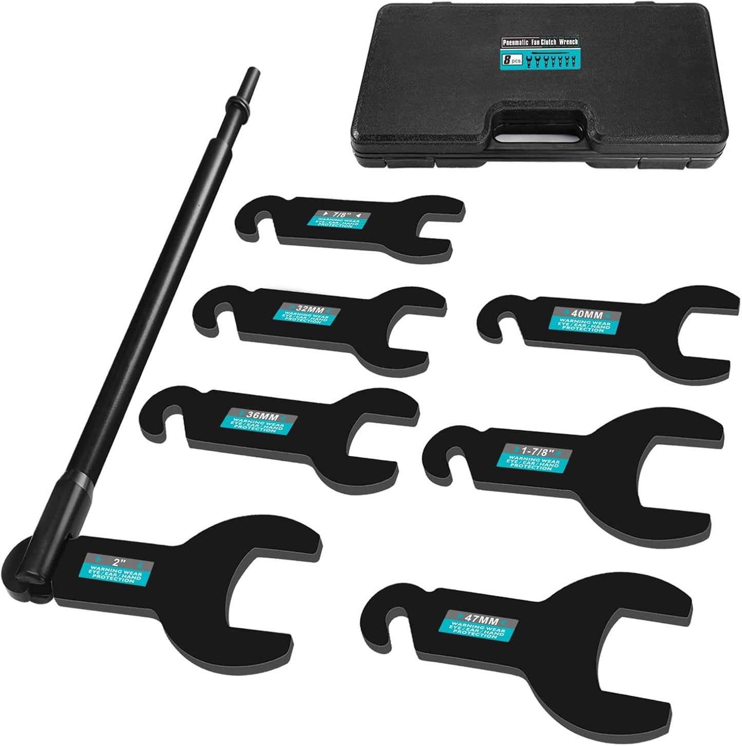Kit 8 Pzas Herramienta Embrague Ventilador Comp Jeep Ford