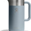 Cafetera Acero Inox Aislada para Campamento Gris Pizarra