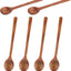 6 Cucharas Madera Mini para Postre Café Té Miel