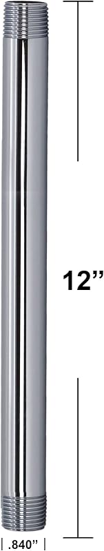 Boquilla Latón IPS 10.2x12pulg 5 Uds Cromo