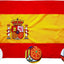 Bandera España 3x5ft bordada doble costura resistente