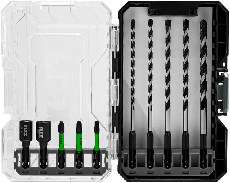 Set 10 Brocas Multiconstrucción Punta Carburo