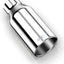 Tubo escape universal acero inox 2.5x4pulg 9pulg