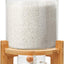 Dispensador vidrio 5L harina cereales tapa hermética
