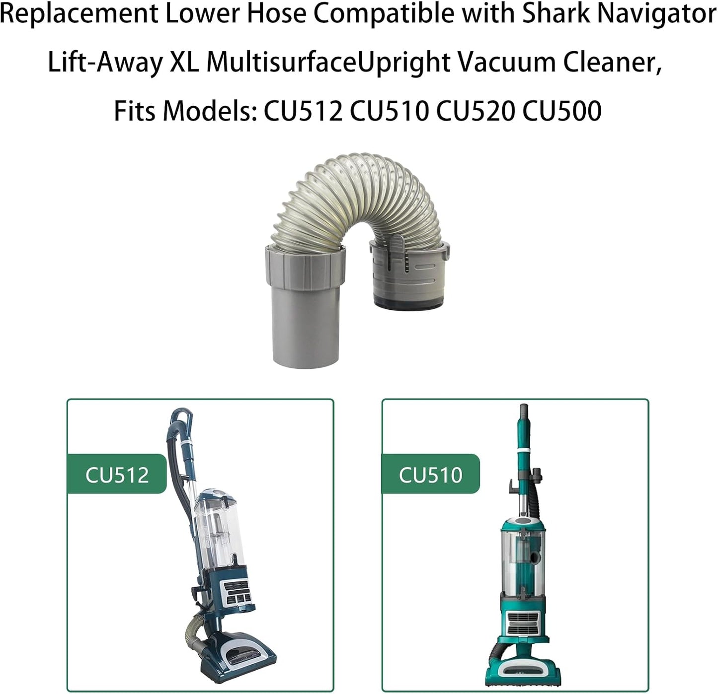 Manguera repuesto compat. Shark CU512 CU510 CU520 CU500