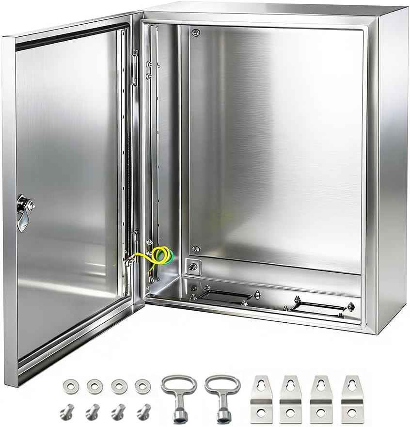 Recinto eléctrico acero inox 16x16x8