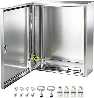 Recinto eléctrico acero inox 16x16x8