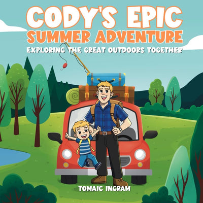 Aventura verano Cody explorando al aire libre