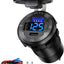 Toma corriente USB 12V 3 puertos PD3.0 QC3.0 coche