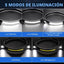 5 Linternas Frontales Recargables 5 Modos 350lm
