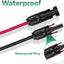 Kit conector solar 6en1 con cables adaptador universal