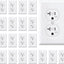 Receptáculo pared 20A 125V 2 polos 3 cables con tierra