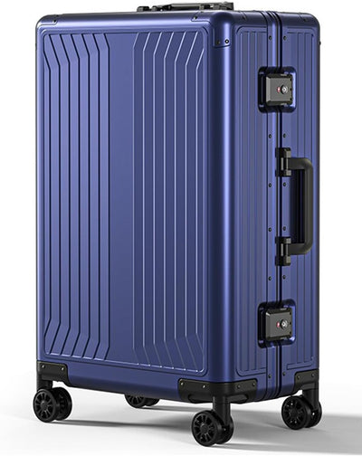 Maleta mano aluminio 20pulg ruedas giratorias 22x14x8.3pulg