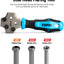 Herramienta ensanchamiento doble cabeza 3/16 pulg ISO/DIN 4.75mm