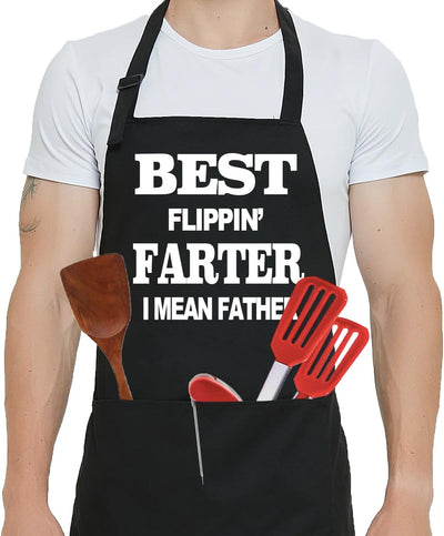 Delantal para hombre parrilla divertido regalo padre