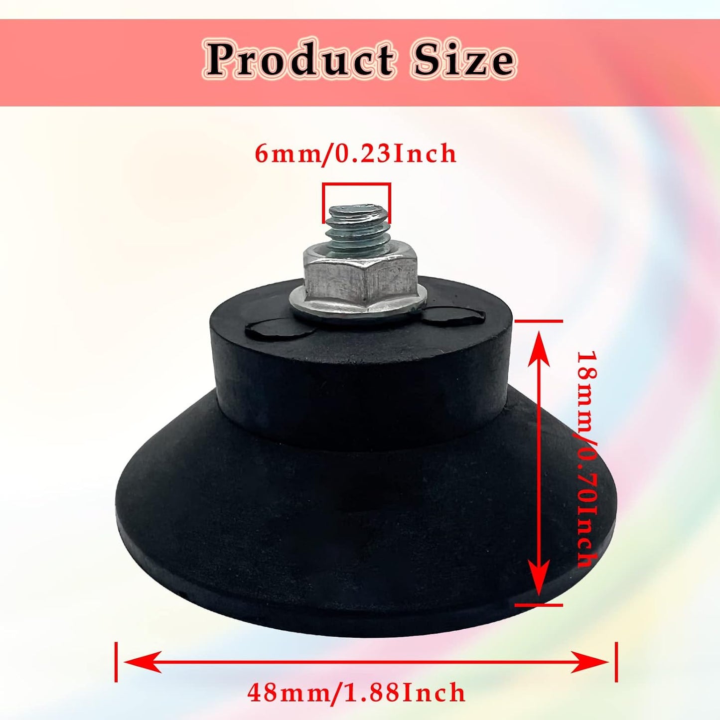 4 pies goma compresor aire almohadillas absorbentes negro